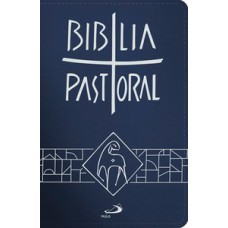 BÍBLIA PASTORAL - MÉDIA - ENCADERNADA: AZUL