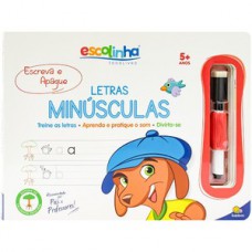 ESCOLINHA ESCREVA E APAGUE II: LETRAS MINÚSCULAS