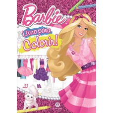 MEDIO- BARBIE LIVRO PARA COLORIR