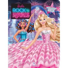 BARBIE EM ROCK N´ ROYALS - LIVRO COM QUEBRA-CABEÇAS