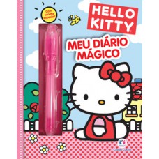 HELLO KITTY - MEU DIÁRIO MÁGICO - DIÁRIO COM CANETA