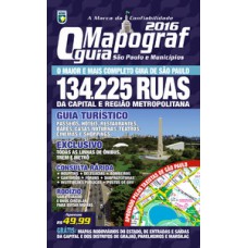 O GUIA MAPOGRAF 2016 - SÃO PAULO E MUNICÍPIOS