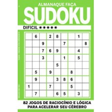 ALMANAQUE FAÇA SUDOKU DIFÍCIL