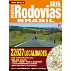 GUIA CARTOPLAM 2018/2019 - RODOVIAS BRASIL