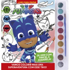 PJ MASKS - LIVRO PARA PINTAR