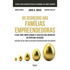 Os Segredos Das Famílias Empreendedoras:: Que Pode Impulsionar O Sucesso Dos Negócios Na Próxima Geração