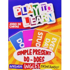 PLAY TO LEARN - SIMPLE PRESENT DO - DOES - CARD GAME