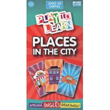 PLAY TO LEARN - PLACES IN THE CITY - MEMROY GAME + BOARD GAME