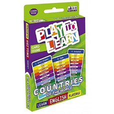 PLAY TO LEARN - COUNTRIES OF THE WORLD - CARD GAME
