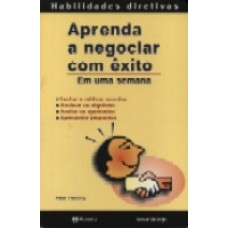 Aprenda negociar com êxito