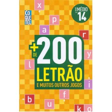 Mais de 200 Letrão e muitos outros jogos - Nível médio - Livro 14