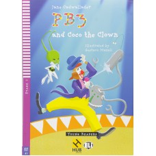 PB3 AND COCO THE CLOWN - HUB YOUNG READERS - STAGE 2 - BOOK